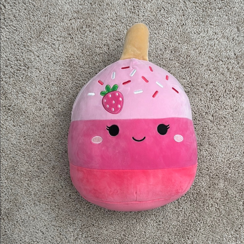 Pink Strawberry Plush Squishmallows
